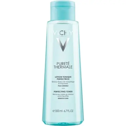 Plată securizată Loțiune tonică, Vichy, Pureté Thermale, albastru, 200ml
