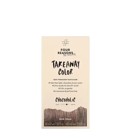 Premium Vopsea păr, Four Reasons, Chocoholic, maro cald