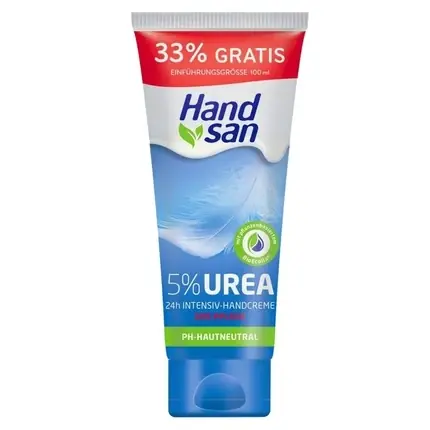 Retur gratuit Cremă mâini, Handsan, Intensive, 5% uree, 100ml