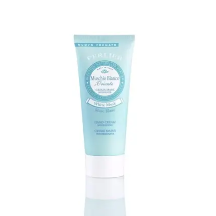 Comandă acum Cremă de mâini, Perlier, Muschio Bianco, 100mL, albastru