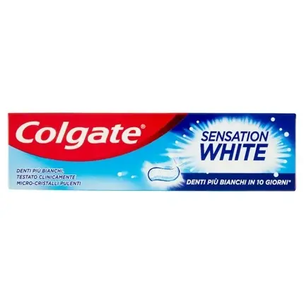 Pastă de dinți Colgate Sensation White albastru 75ml Ofertă
