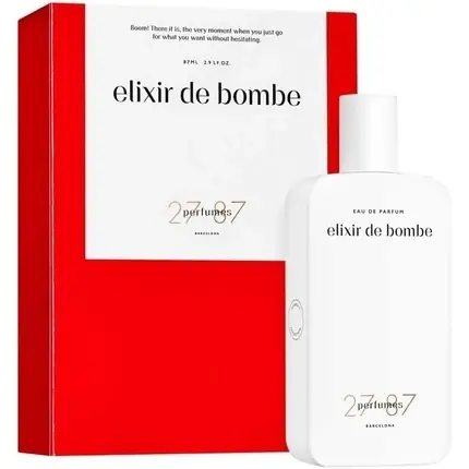 Eau de Parfum 27 87 Elixir de Bombe, alb, 85ml Ofertă specială