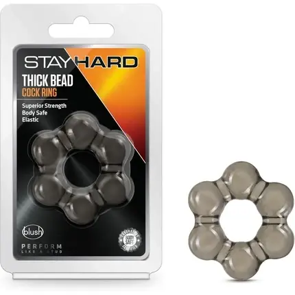 Ultima șansă Inele Elastic Blush StayHard Gros, negru, unică