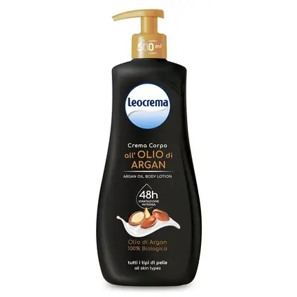 Cremă corp Leocrema, Argan, absorbție rapidă, 500ml Chilipir