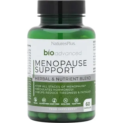 Supliment Menopauză, Nature‘s Plus, BioAdvanced, capsule verzi Livrare rapidă