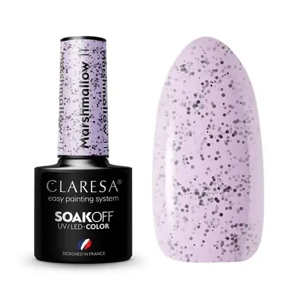 Cumpără online Lac unghii Claresa Marshmallow, lila, 5ml