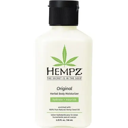 Disponibil imediat Loțiune corp, Hempz, Original, alb, 66 ml