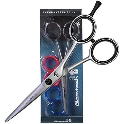Foarfecă coafor Glamtech One, 5 inch, argintiu Ofertă specială