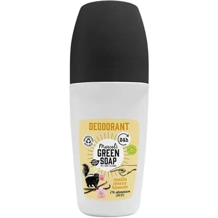 Deodorant Roll-on Marcel‘s Green Soap, vanilie și floare de cireș, fără aluminiu Calitate înaltă