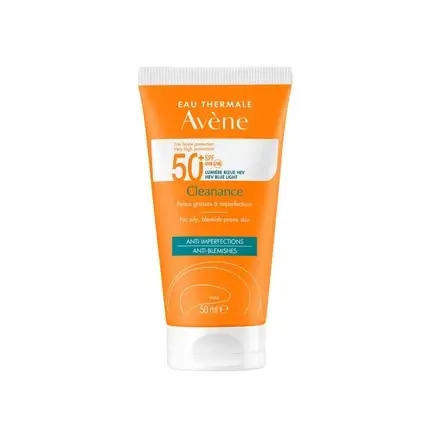 Emulsie Fața, Avène, Cleanance Sun, 50ml, portocaliu Ofertă de sezon