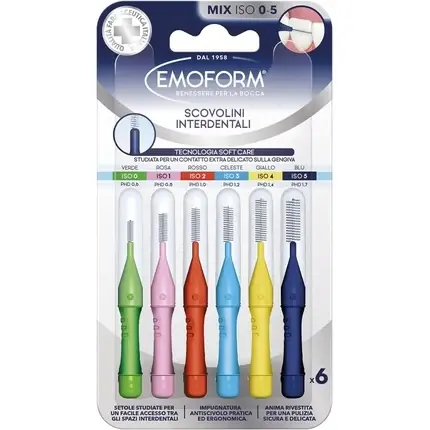 Expediere rapidă Periuțe interdentare Emoform, Mix culori, SoftCare
