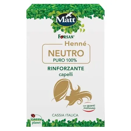Colorant păr Matt Hennă Neutru 140g Reducere