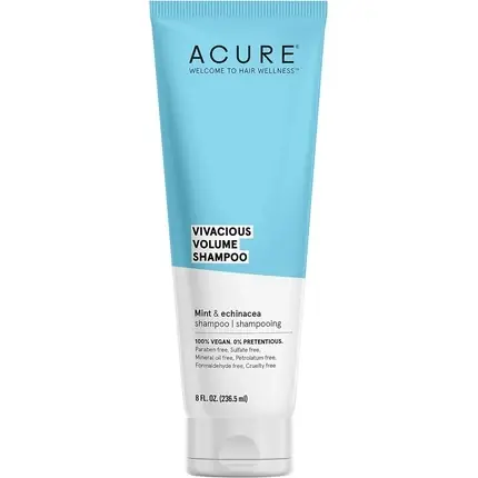 Șampon, Acure, Vivacious Volume, mentă și echinacea Cel mai bun preț
