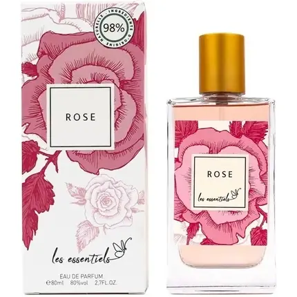 Doar azi Parfum Les Essentiels Rose, flacon, 80ml, roz