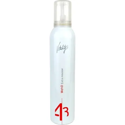 Livrare rapidă Mousse păr, Vitality‘s, Weho Extra, alb
