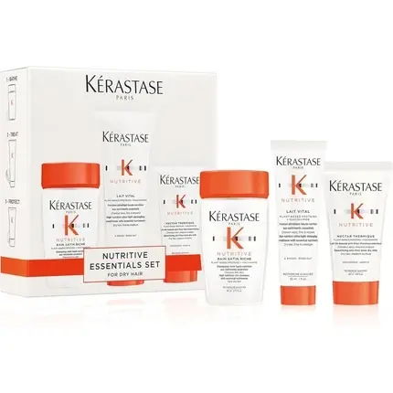 Ofertă limitată Set Șampon și Balsam Kérastase, Nutritive, portocaliu