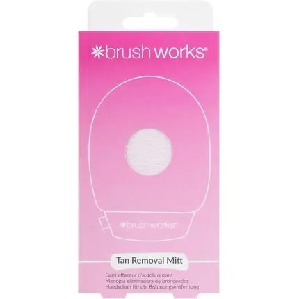 Cel mai bun preț Mănușă Exfoliantă, Brushworks, Roz