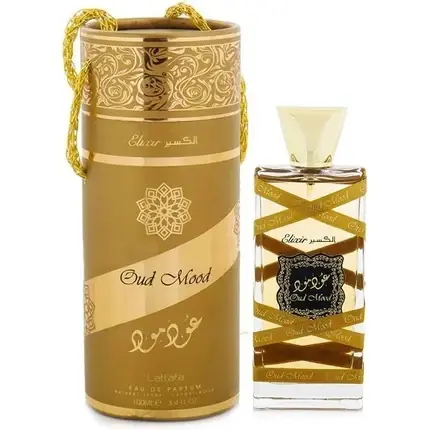 Parfum Eau De Parfum, Lattafa, Oud Mood, auriu, 100ml Disponibil imediat