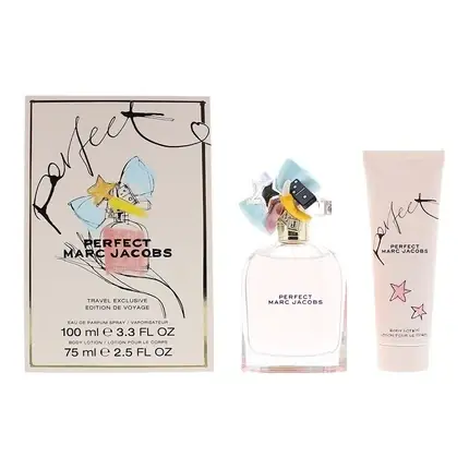 Premium Set parfum Marc Jacobs Perfect, Eau de Parfum și Lotiune de corp, multicolor