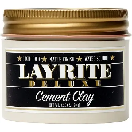Disponibil imediat Ceară Layrite, Cement Clay, finisaj mat, 120g