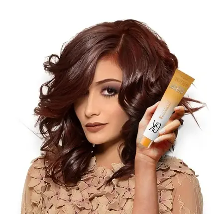 Livrare rapidă Vopsea păr, Gk Hair, cremă semi-permanentă, 100ml, maro