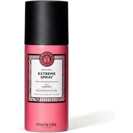 Popular Fixativ, Maria Nila, Extreme Spray, roz, 100 ml