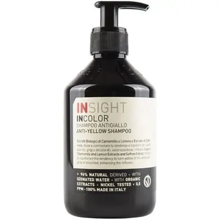 Plată sigură Șampon Insight Anti-Yellow, 400ml, Negru