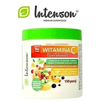 Vitamina C Pulbere, Intenson, 150g, Alb Reducere extra