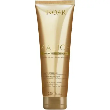 Masca de păr, Inoar, Kalice, auriu, 250ml Cumpărături sigure