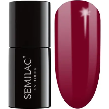 Expediere rapidă Lac de unghii UV, Semilac, Deep Red 071, 7ml