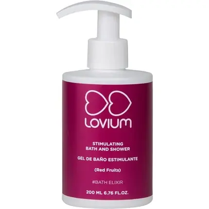 Expediere rapidă Gel de duș, Lovium, Stimulating Red Fruits, 200ml