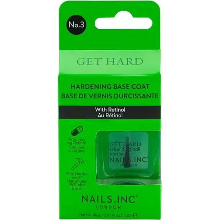 Tratament unghii, Nails Inc, Get Hard, verde Preț promoțional