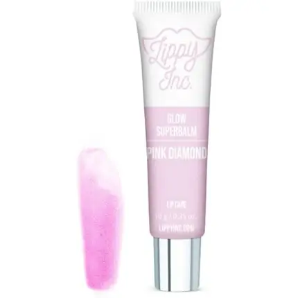 Retur ușor Balsam de buze, Lippy Inc, Glow Pink Diamond, roz, 20 g