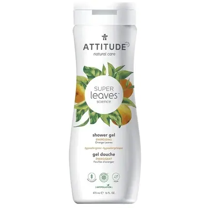 Doar azi Gel de duș, Attitude, Super Leaves, portocaliu