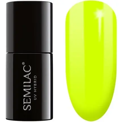 Ojă Gel, Semilac, 7ml, verde canar Reducere de preț