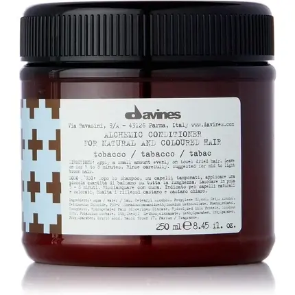 Balsam Davines Alchemic Tobacco, 250ml, maro Disponibil imediat