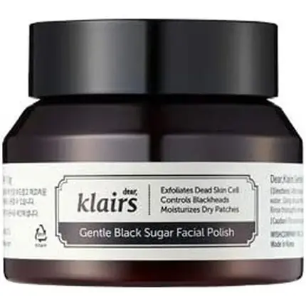 Exfoliant facial Dear, Klairs, zahăr negru, 110g Vezi acum