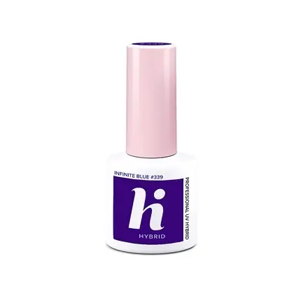 Lac de unghii, Hi Hybrid, 339 Infinite Blue, 5ml Disponibil imediat