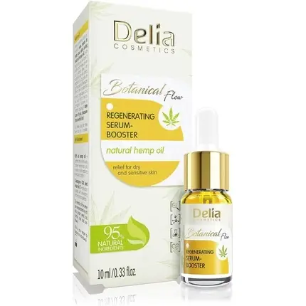 Serum Față, Delia, Botanical Flow, Ulei Cânepă, 10 ml Doar azi
