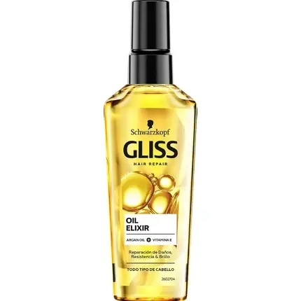 Preț promoțional Ulei Păr, Schwarzkopf Gliss, Elixir, 75 ml