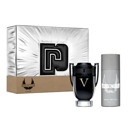 Expediere rapidă Set Parfum Paco Rabanne Invictus Victory, Ambalaj Argintiu