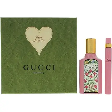 Preț mic Set Parfum, Gucci, Flora Gorgeous Gardenia, roz