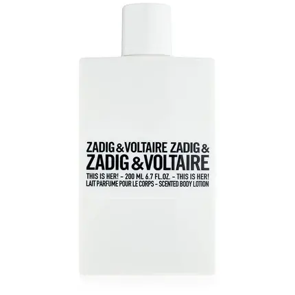 Premium Loțiune de corp, Zadig & Voltaire, This Is Her!, alb, 250ml