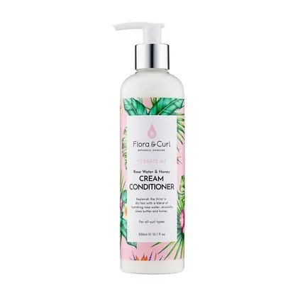 Balsam Creme, Flora & Curl, Trandafir miere, 300ml Nu rata