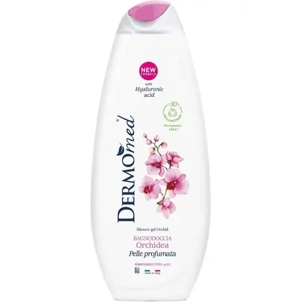 Gel de duș Italchimica Dermomed Orhidee, acid hialuronic, 650ml Popular