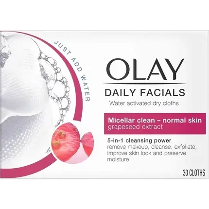 Promoție Demachiant, Olay, Daily Facials, pentru ten normal