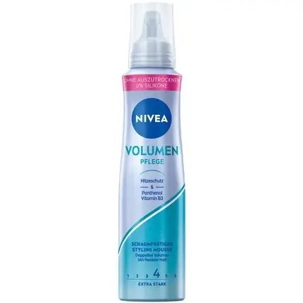 Calitate înaltă Mousse Nivea Volum, Extra Strong, 150ml