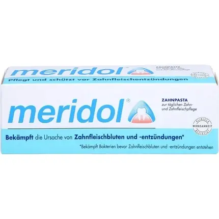Retur gratuit Pasta de dinți, Meridol, Mini, alb