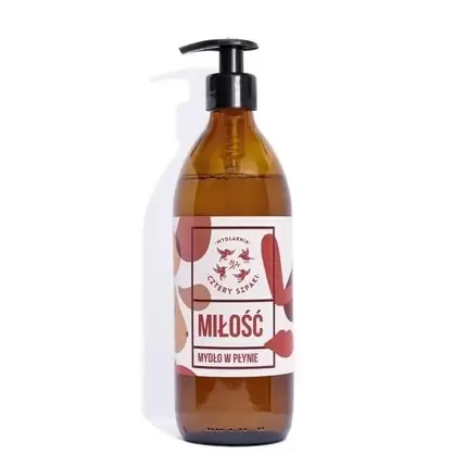 Săpun lichid, Cztery Szpaki, Miłość, 500ml Retur ușor