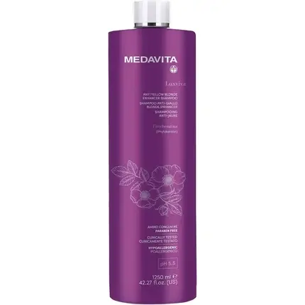 Șampon Medavita Luxviva, anti-galben, 1250ml Cumpără online